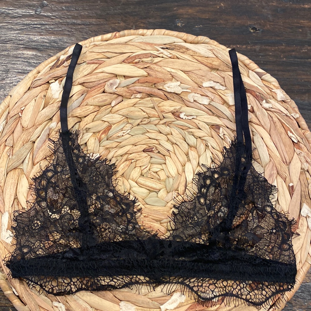 Brand New Out From Under By Urban Outfitters Black Lace Bra In A Size Small
